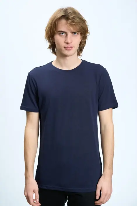 Tshirt uni Homme léger au toucher lin