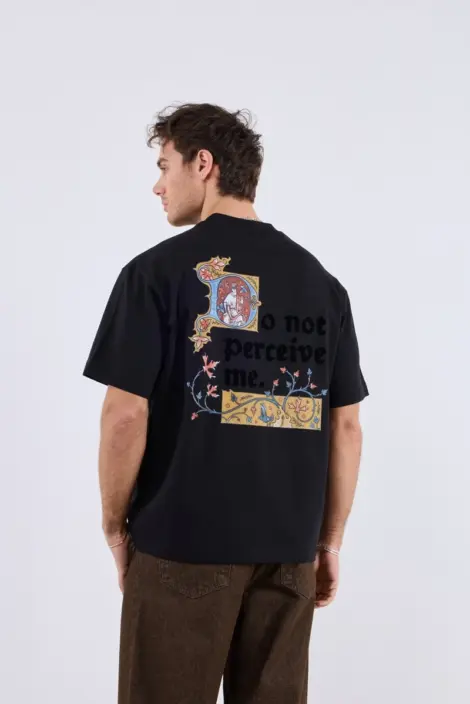 Tshirts uni oversize Homme avec broderie