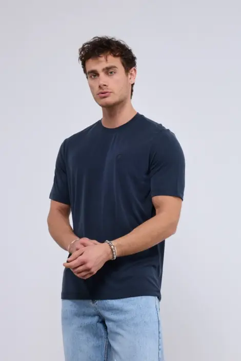 Tshirts uni oversize Homme avec broderie