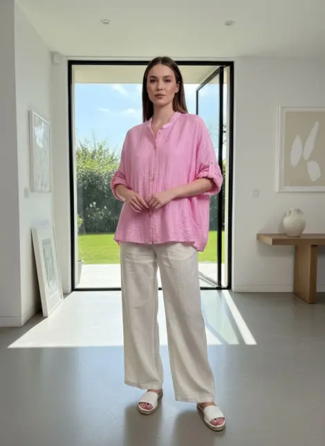 Blouse Texturée