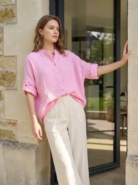 Blouse Texturée