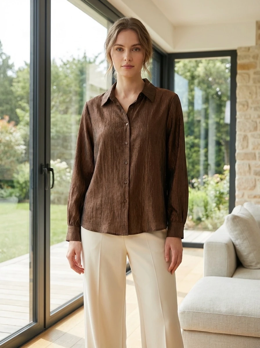 chemise-fluide-a-texture-brillante_brun-fonce_6a5e72a44d3c7