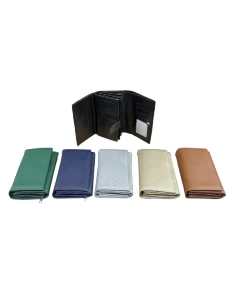Compagnon Porte monnaie Femme Espèces Cartes Monnaies