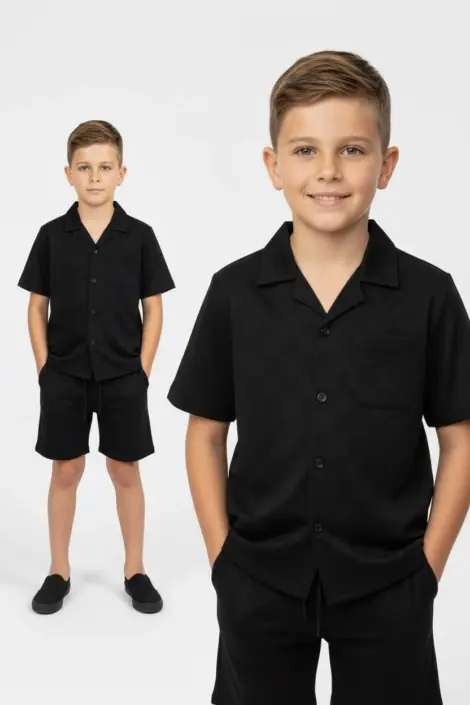 Ensemble chemise short enfant