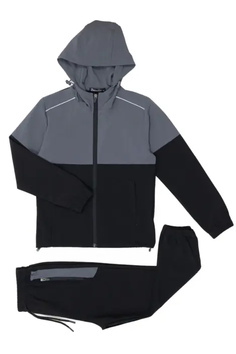 Ensemble été léger veste zippé avec pantalon