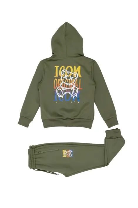Ensemble jogging avec capuche