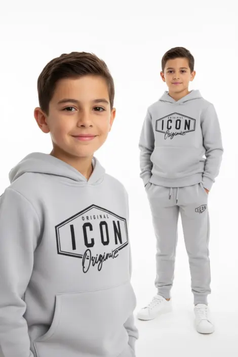 Ensemble jogging avec motif ICON enfant