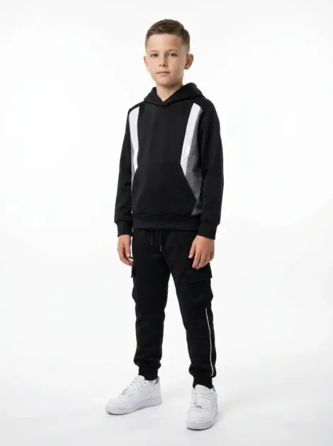 Ensemble jogging enfant avec capuche