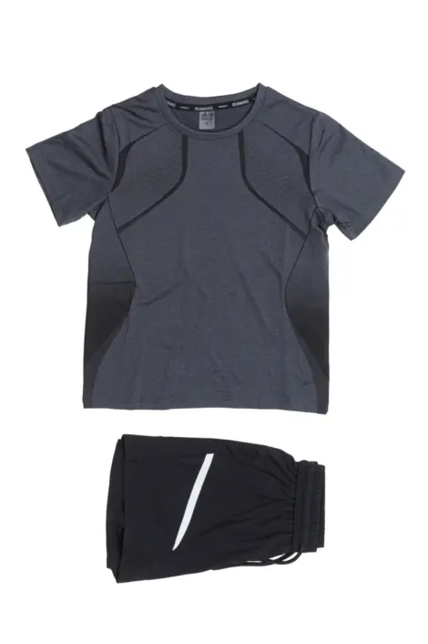 Ensemble t-shirt short sport avec motif
