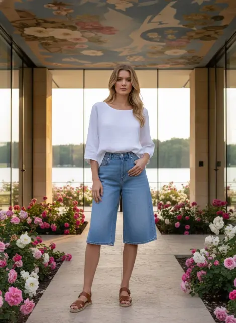 Haut Oversize en Lin