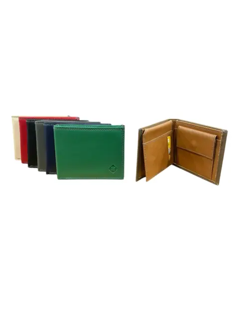 Porte billets Homme Similicuir monnaie Boite incluse