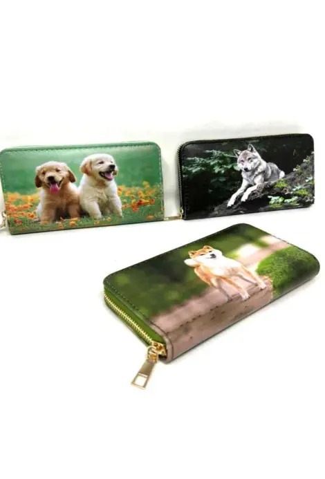 Porte-monnaie Femme Chien Grand