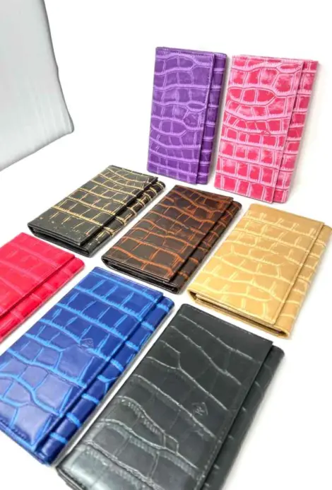 Porte-monnaie Femme Croco