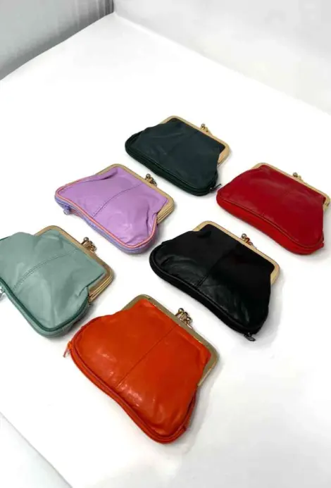 Porte-monnaie Femme Cuir Vachette