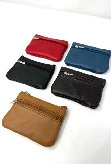 Porte-monnaie Femme En Cuir