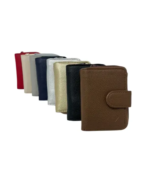 Porte-monnaie Femme Multi-cartes Espèces Croco Effet - GRAND
