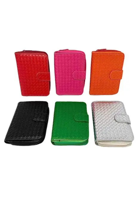 Porte-monnaie Femme Multi-cartes Espèces Matelassé - MOYEN