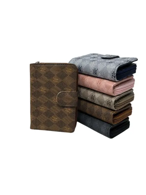 Porte-monnaie Femme Multi-cartes Espèces Matelassé - MOYEN