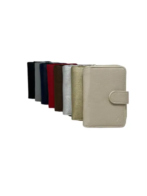 Porte-monnaie Femme Multi-cartes Espèces Matelassé - MOYEN