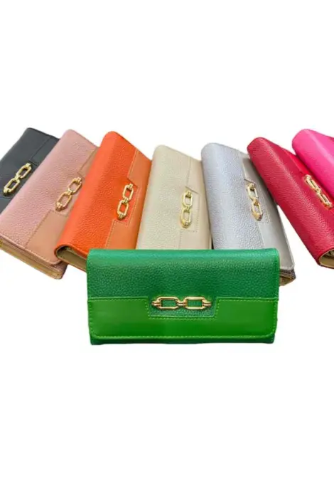 Porte-monnaie Femme Multi-cartes Especes - Tressé