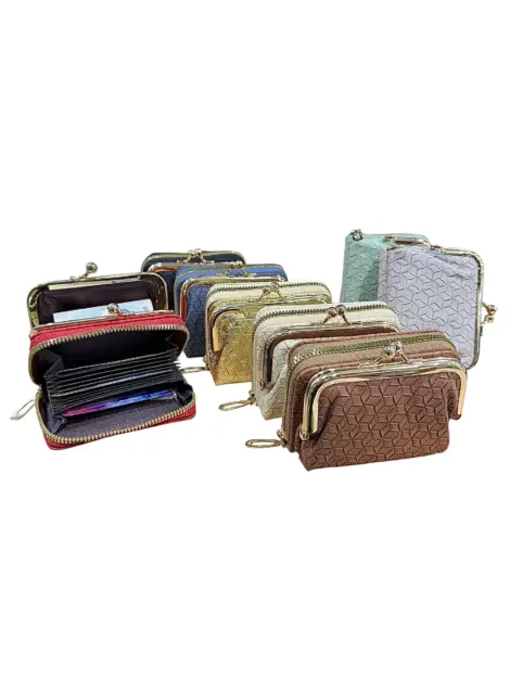 Porte-monnaie Femme Multi-cartes Especes