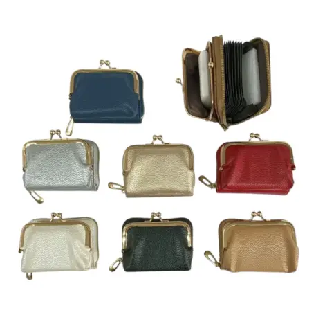 Porte-monnaie Uni Femme Multi-cartes Especes