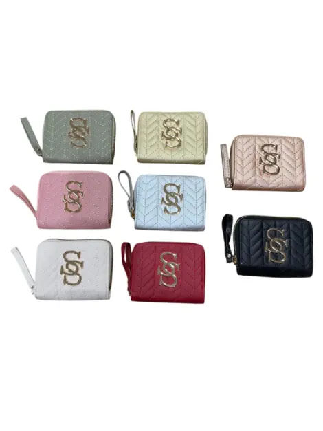 Porte-monnaie Uni Femme Multi-cartes Espèces