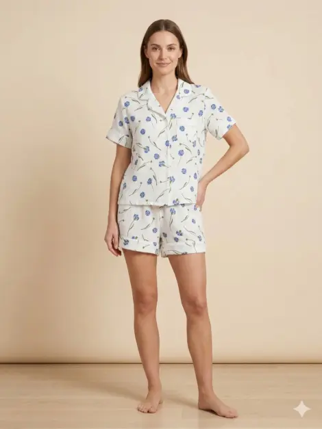Pyjama En Gaze de Coton