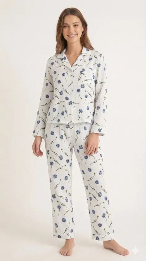 Pyjama En Gaze de Coton