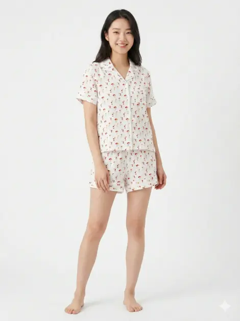 Pyjama En Gaze de Coton