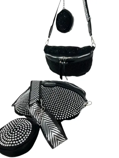 Sac Femme Bandoulière Strass Brillant