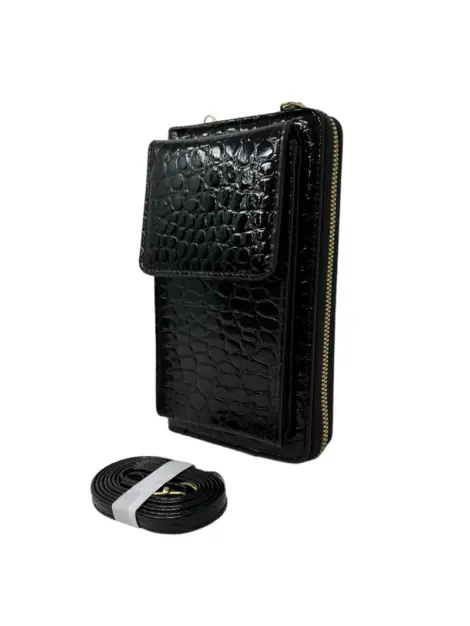 Sac Téléphone Portefeuille à bandoulière - 2 compartiments