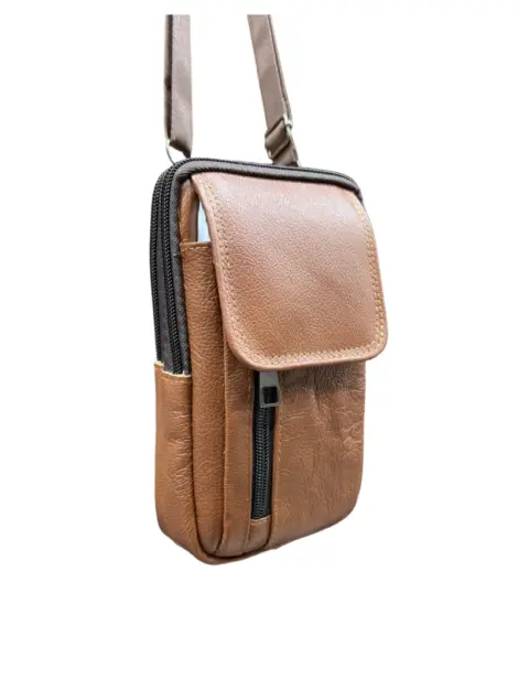 Sac téléphone portefeuille à bandoulière pour Homme