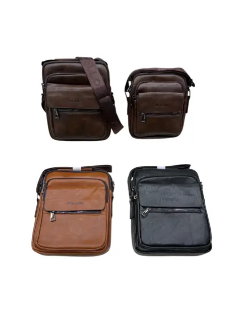 Sacoche Homme Bandoulière - Porté-travers & Oyster avec poignée