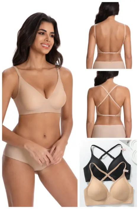 Soutien-Gorge Dos Nu Invisible & Multipositions