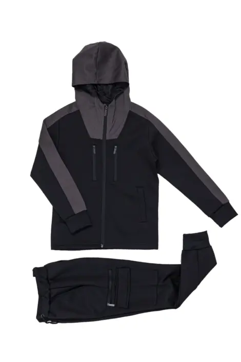 Survêtement enfant avec capuche et zip