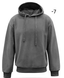 Sweat homme uni à capuche