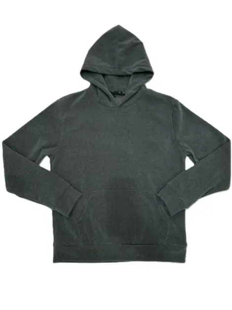 Sweat homme uni simple à capuche