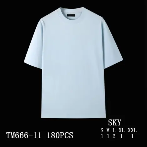 T-shirts uni homme col rond style oversize