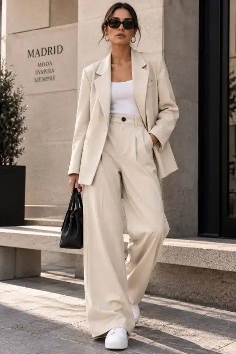 Ensemble tailleur oversize