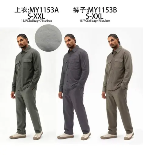 Ensemble uni veste et pantalon Homme