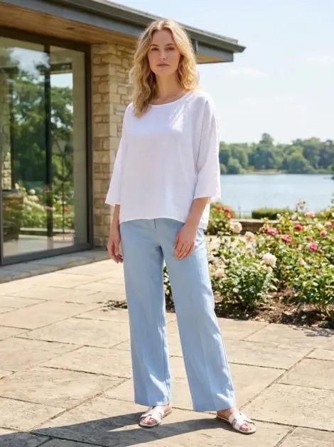 Haut Oversize en Lin