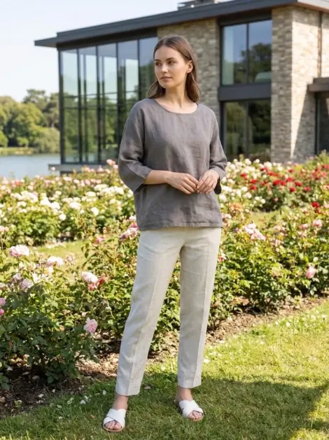 Haut Oversize en Lin
