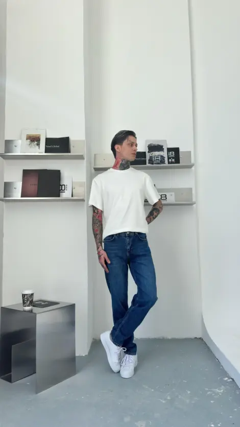 Jean bleu REGULAR I8 Homme