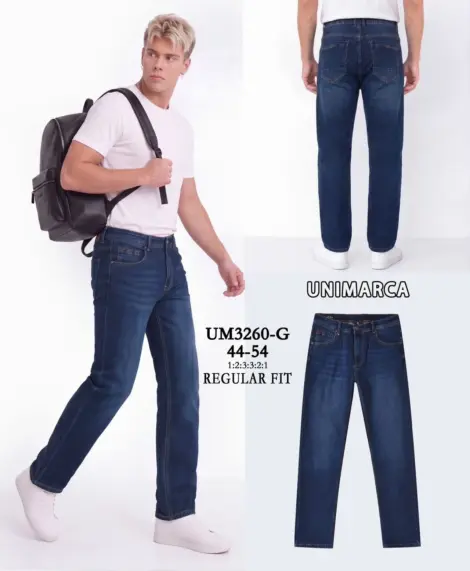 Jean bleu REGULAR UNIMARCA