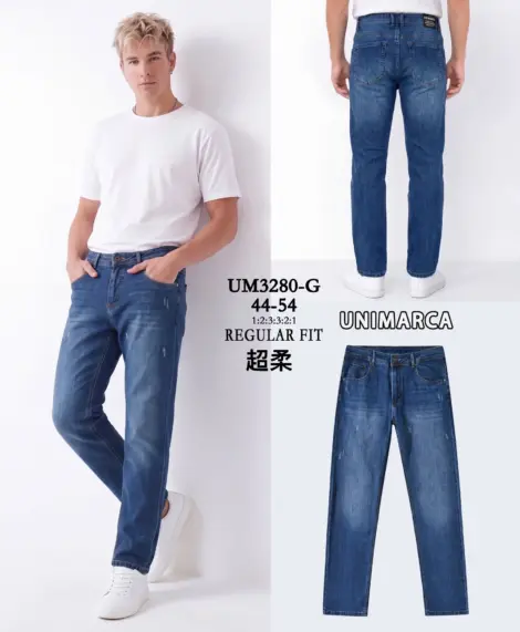 Jean bleu REGULAR UNIMARCA