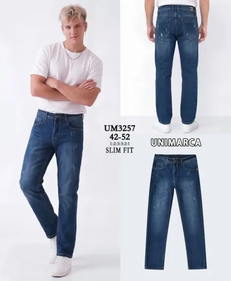 Jean bleu SLIM FIT UNIMARCA