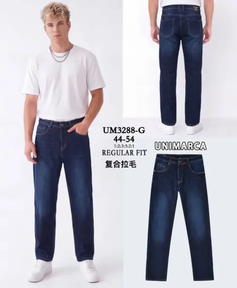 Jean épais bleu REGULAR UNIMARCA