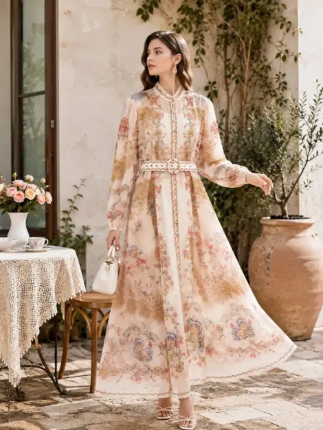 Robe longue bohème