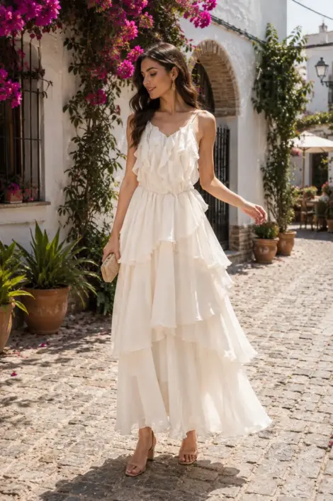 Robe volants
